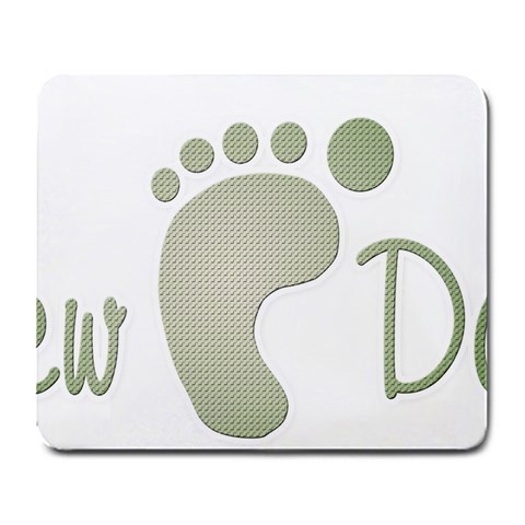 New dad Large Mousepad from ArtsNow.com Front