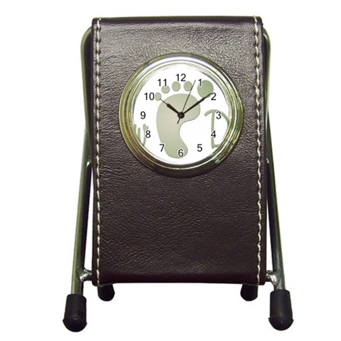 New dad Pen Holder Desk Clock from ArtsNow.com Front