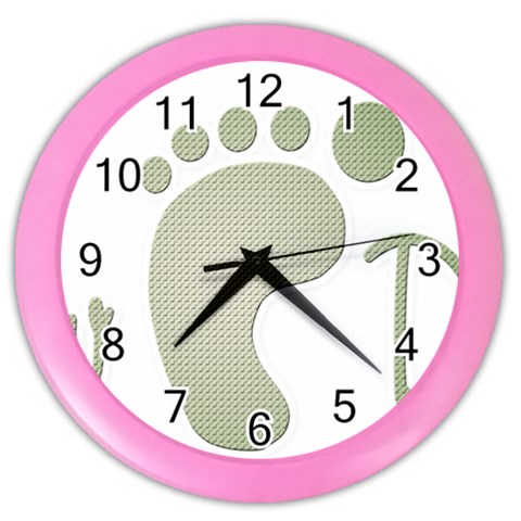 New dad Color Wall Clock from ArtsNow.com Front