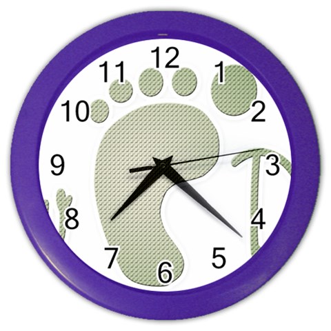 New dad Color Wall Clock from ArtsNow.com Front