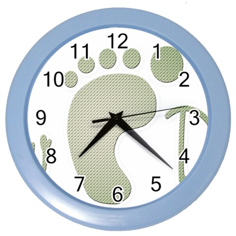 New dad Color Wall Clock from ArtsNow.com Front