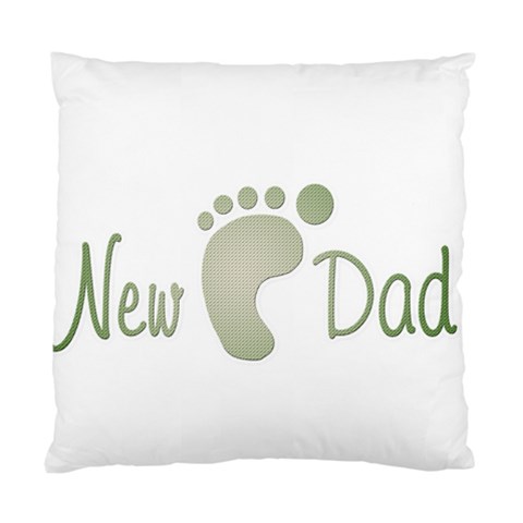 New dad Cushion Case (One Side) from ArtsNow.com Front