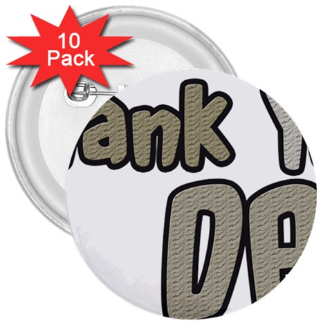 dad_0 3  Button (10 pack) from ArtsNow.com Front