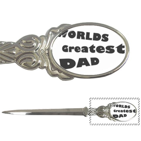 dad Letter Opener from ArtsNow.com Front