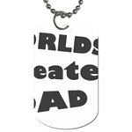 dad Dog Tag (Two Sides)