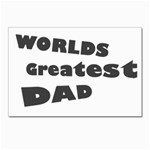 dad Postcard 5  x 7 