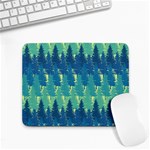 Christmas Trees Pattern Digital Paper Seamless Small Mousepad