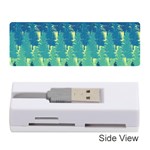 Christmas Trees Pattern Digital Paper Seamless Memory Card Reader (Stick)