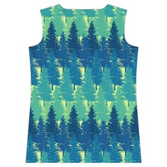 Christmas Trees Pattern Digital Paper Seamless Women s Basketball Tank Top from ArtsNow.com Back