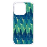 Christmas Trees Pattern Digital Paper Seamless iPhone 14 Pro TPU UV Print Case