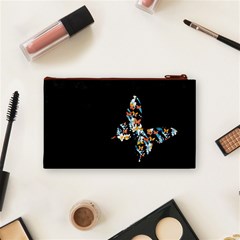 Japanese Butterfly Pouch Cosmetic Bag (Small) from ArtsNow.com Back