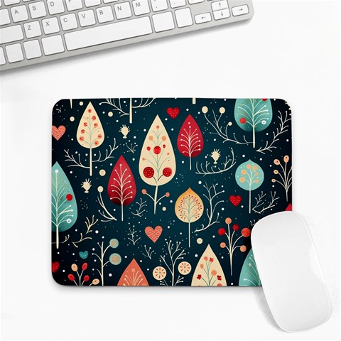 Christmas Tree Pattern Small Mousepad from ArtsNow.com Front