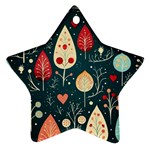 Christmas Tree Pattern Ornament (Star)