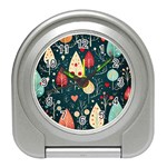 Christmas Tree Pattern Travel Alarm Clock