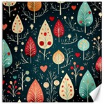 Christmas Tree Pattern Canvas 16  x 16 