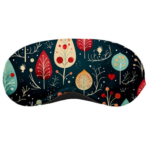 Christmas Tree Pattern Sleep Mask from ArtsNow.com Front