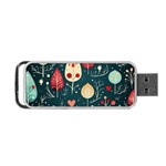 Christmas Tree Pattern Portable USB Flash (One Side)