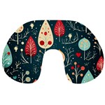 Christmas Tree Pattern Travel Neck Pillow