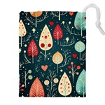 Christmas Tree Pattern Drawstring Pouch (4XL)