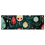 Christmas Tree Pattern Banner and Sign 6  x 2 