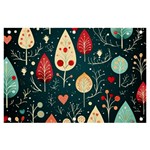 Christmas Tree Pattern Banner and Sign 6  x 4 