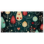 Christmas Tree Pattern Banner and Sign 8  x 4 