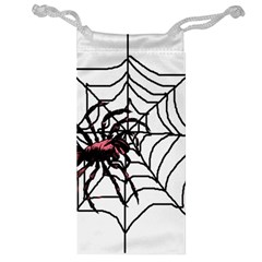 Spider in web Jewelry Bag from ArtsNow.com Front