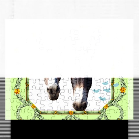 Two donks Jigsaw Puzzle (Rectangular) from ArtsNow.com Front