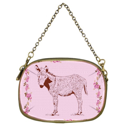 Donkey foal Chain Purse (Two Sides) from ArtsNow.com Back