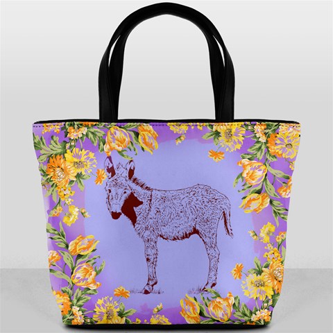 Donkey foal Bucket Bag from ArtsNow.com Back