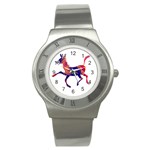 Funny Donkey Stainless Steel Watch