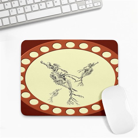 Sea dragon Small Mousepad from ArtsNow.com Front