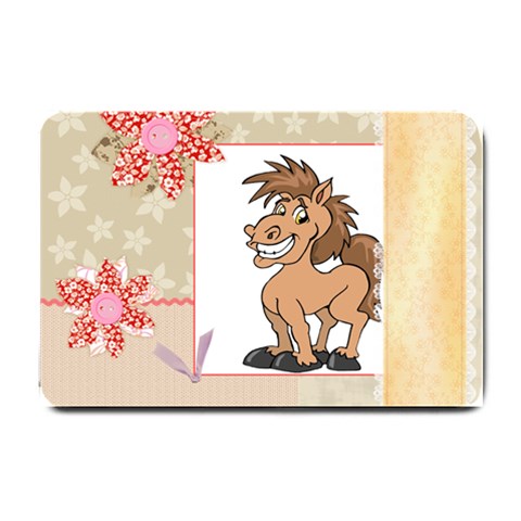 Cheeky pony Small Doormat from ArtsNow.com 24 x16  Door Mat