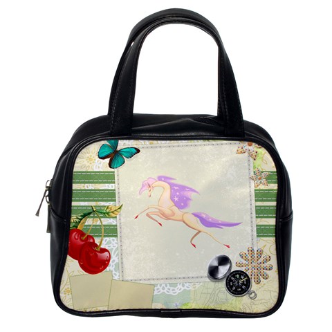 Fantasy horse Classic Handbag (Two Sides) from ArtsNow.com Back