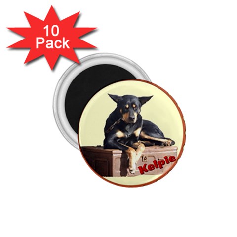 Kelpie 2 1.75  Magnet (10 pack)  from ArtsNow.com Front