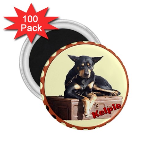 Kelpie 2 2.25  Magnet (100 pack)  from ArtsNow.com Front