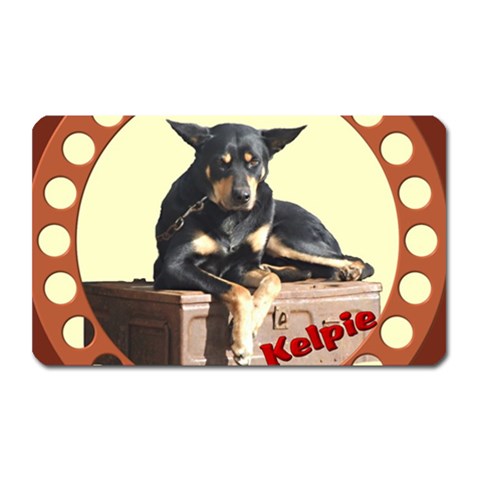 Kelpie 2 Magnet (Rectangular) from ArtsNow.com Front