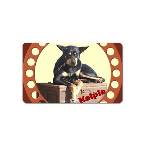 Kelpie 2 Magnet (Name Card) from ArtsNow.com Front