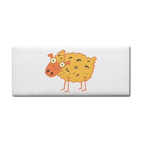 Funky sheep Hand Towel from ArtsNow.com Front