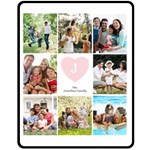 Family Name Medium Blanket Fleece Blanket (Medium)