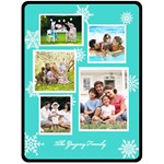 Family Name Large Blanket Fleece Blanket (Large)