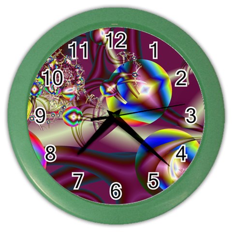 Design 10 Color Wall Clock from ArtsNow.com Front