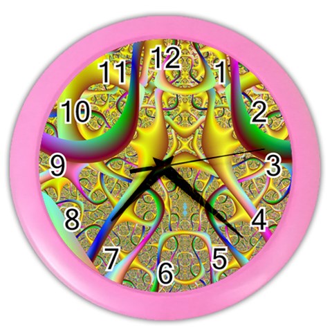 Foal 2 Color Wall Clock from ArtsNow.com Front