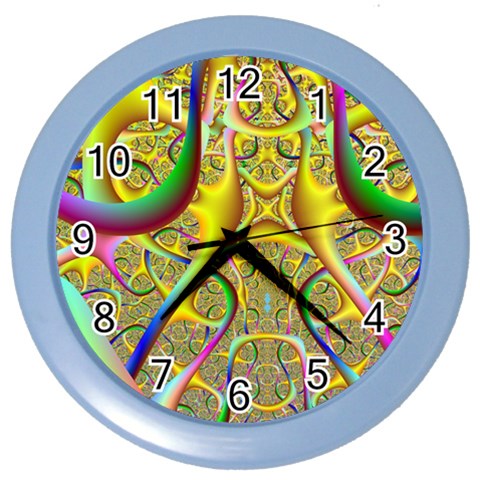 Foal 2 Color Wall Clock from ArtsNow.com Front