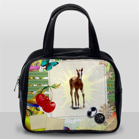 Foal 2 Classic Handbag (Two Sides) from ArtsNow.com Back