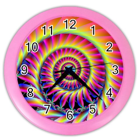 Foal 2 Color Wall Clock from ArtsNow.com Front