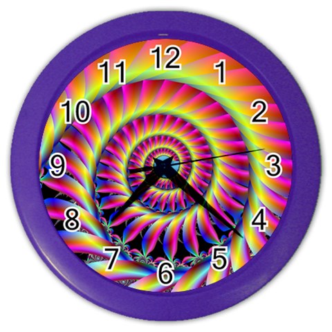 Foal 2 Color Wall Clock from ArtsNow.com Front