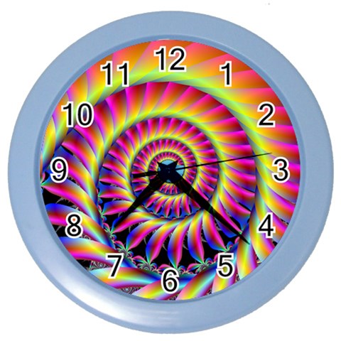 Foal 2 Color Wall Clock from ArtsNow.com Front