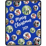 Christmas Family Medium Blanket Fleece Blanket (Medium)