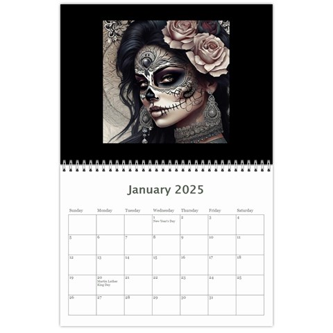 2025 final Wall Calendar 11 x 8.5 (12 Month